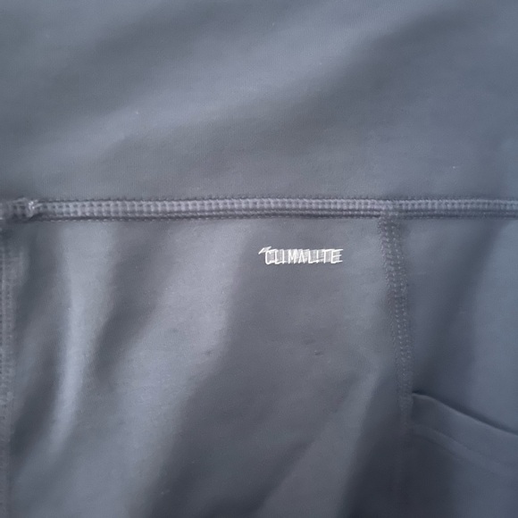 - Adidas black skinny sweatpants with white stripes size medium - Picture 5 of 5